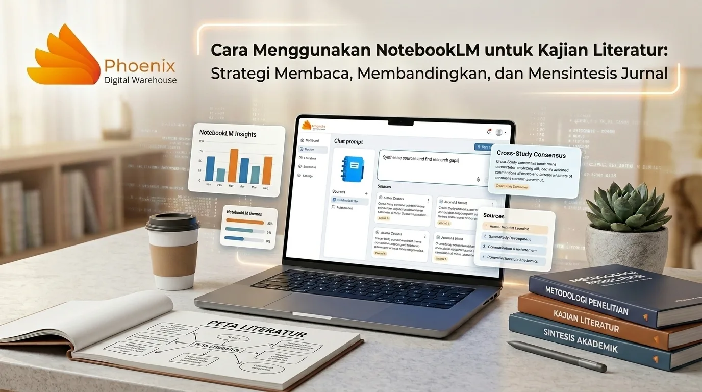 Cara Menggunakan NotebookLM untuk Kajian Literatur: Strategi Membaca, Membandingkan, dan Mensintesis Jurnal