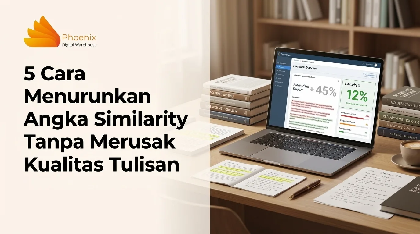 5 Cara Menurunkan Angka Similarity Tanpa Merusak Kualitas Tulisan