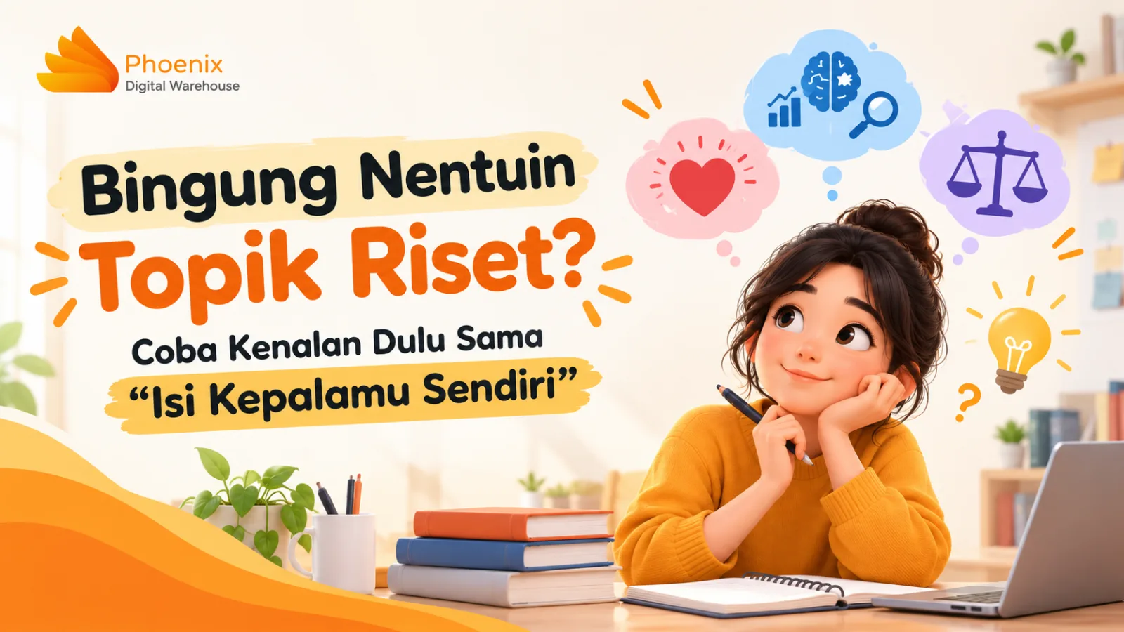 Cara menentukan topik penelitian sesuai dengan gaya berpikir sendiri